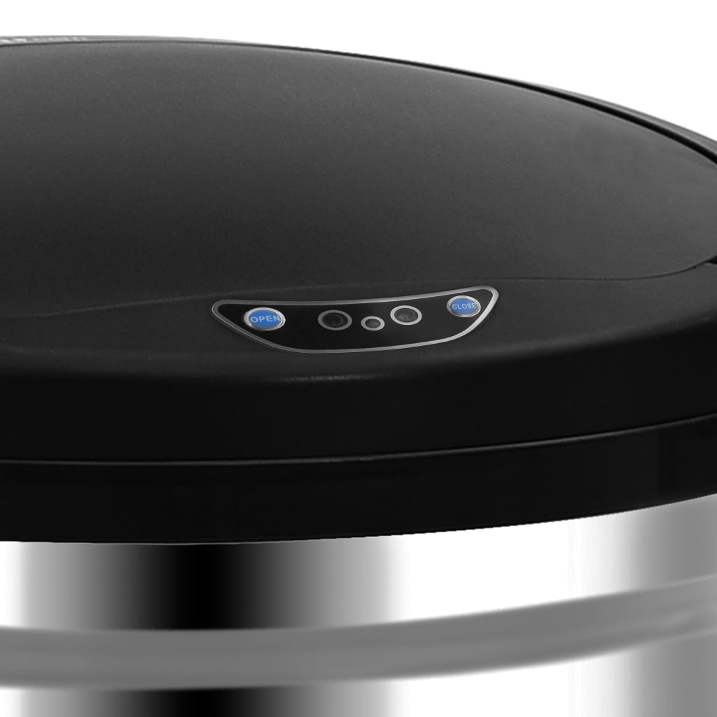 vidaXL Automatischer Sensor-Mülleimer 50 L Edelstahl - Image 3