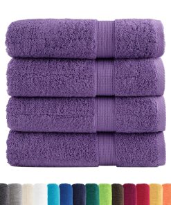 vidaXL Premium-Badetücher SOLUND 4 Stk. 100x150 cm 600 g/m²