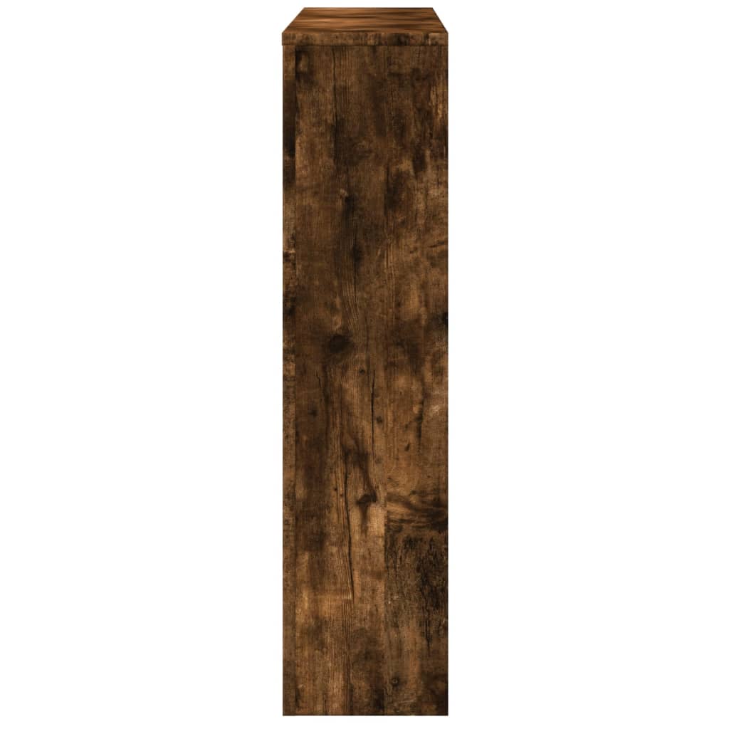 vidaXL Heizkörperverkleidung Räuchereiche 149x20x82 cm Holzwerkstoff