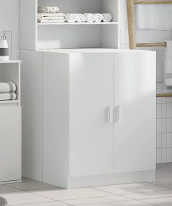 vidaXL Waschmaschinenschrank Weiß 71x71,5x91,5 cm