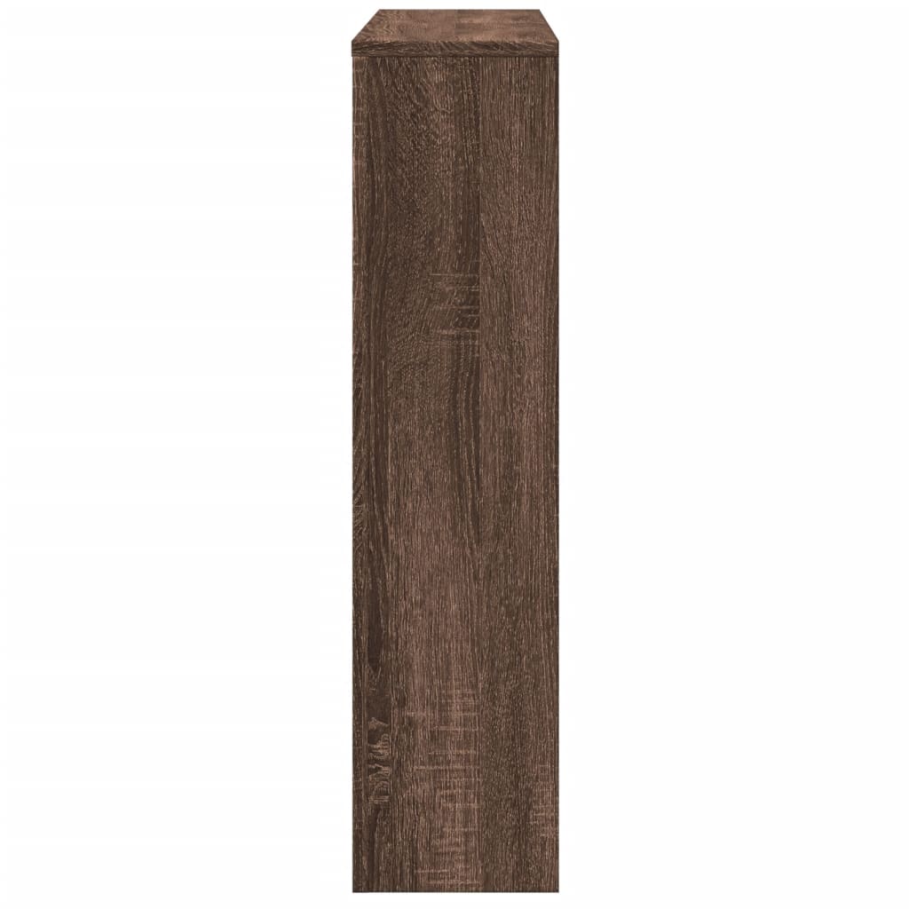 vidaXL Heizkörperverkleidung Eichen-Optik 149x20x82 cm Holzwerkstoff