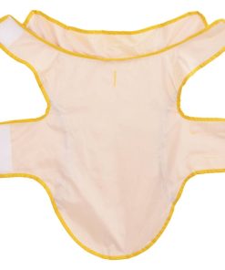 vidaXL Hunde Regenmantel mit Reflexstreifen Polyester Gelb XS