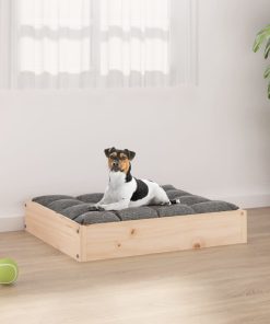 vidaXL Hundebett 51,5x44x9 cm Massivholz Kiefer