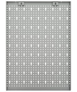 vidaXL Werkzeugwand 3 Stk. 40×58 cm Stahl