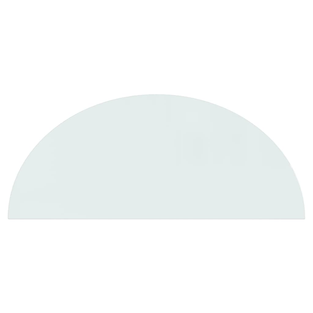 vidaXL Funkenschutzplatte Glas Halbrund 1200x500 mm - Image 3