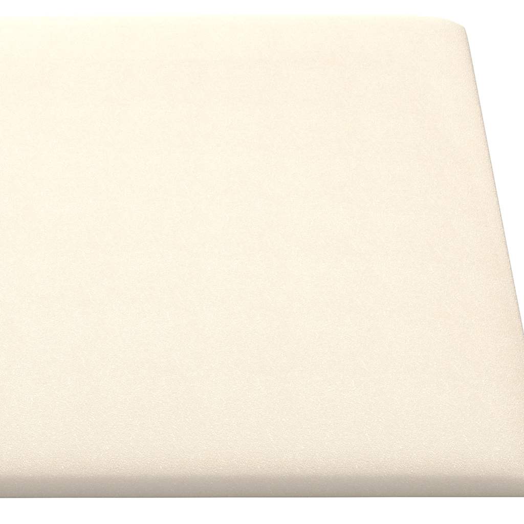 vidaXL Wandpaneele 12 Stk. Creme 60x30 cm Samt 2,16 m² - Image 2