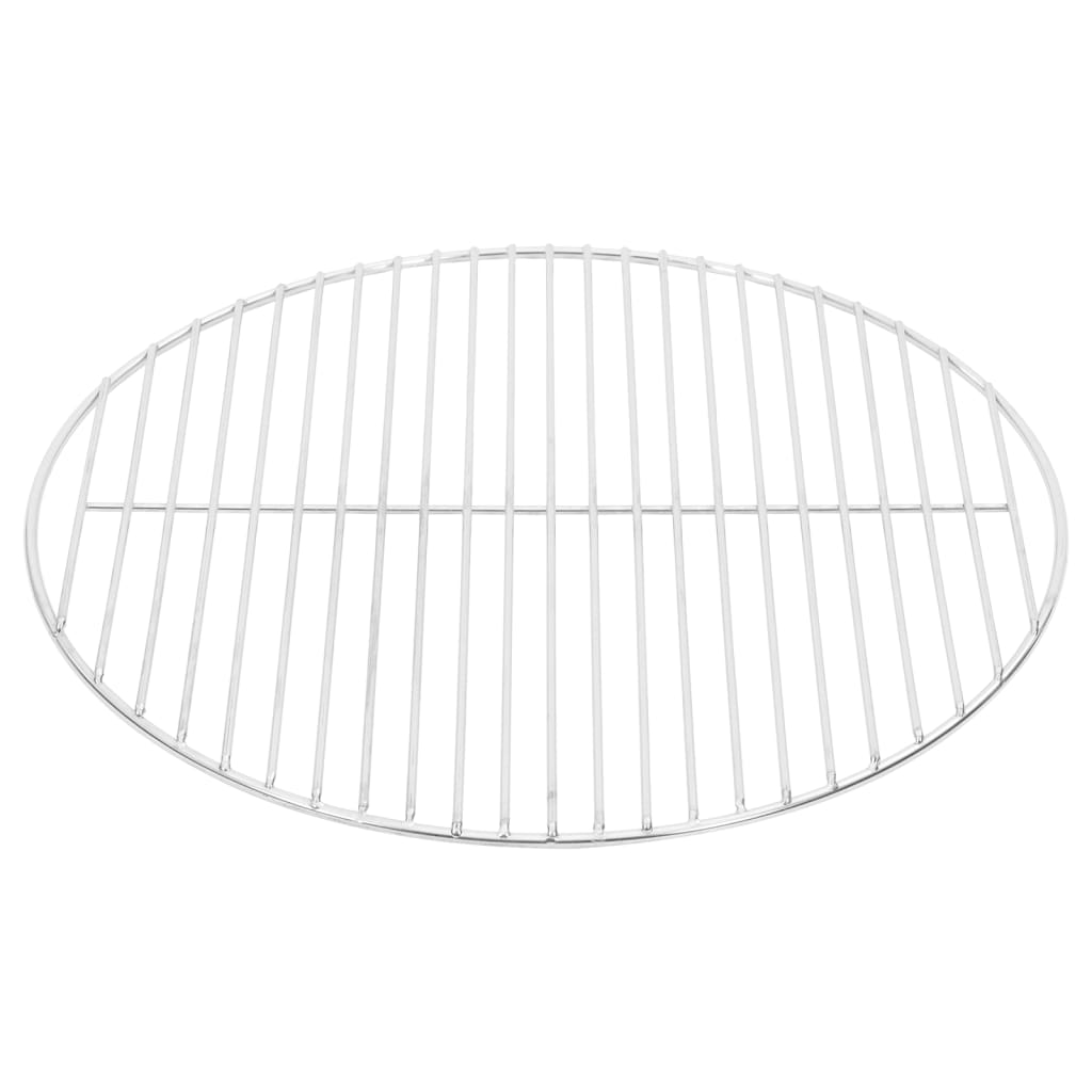 vidaXL Grillrost Rund Ø44,5 cm 304 Edelstahl