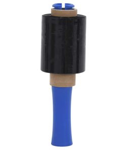 vidaXL Stretchfolien 50 Stk. Schwarz 23 µm 10 cm x 150 m