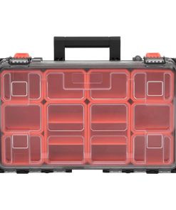 vidaXL Koffer für Flugreise Tragbar Schwarz 55,5x34,5x13,5 cm PP