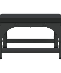 vidaXL Monitorständer Schwarz 37x23x14 cm Holzwerkstoff