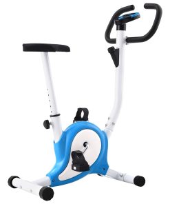 vidaXL Heimtrainer mit Riemenantrieb Blau