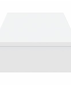 vidaXL Monitorständer Weiß 100x27x10 cm Holzwerkstoff