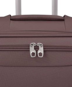 vidaXL 3-tlg. Weichgepäck Trolley-Set Kaffeebraun