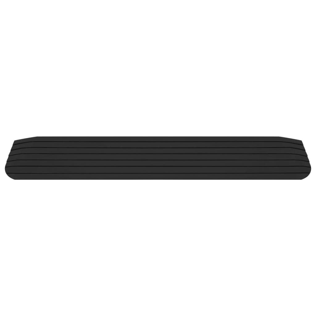 vidaXL Schwellenrampe 110x21x2,5 cm Gummi