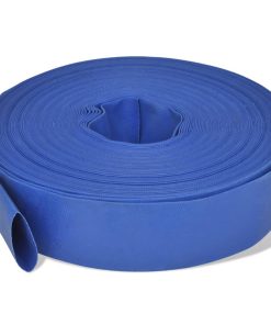 vidaXL Wasser-Flachschlauch 50 m 2 Zoll PVC