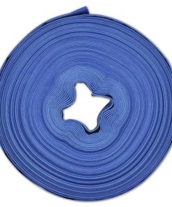vidaXL Wasser-Flachschlauch 50 m 1 Zoll PVC