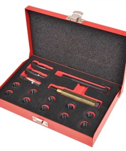 vidaXL Glühkerzengewinde-Reparaturset 15-tlg. M10 x 1,0 mm