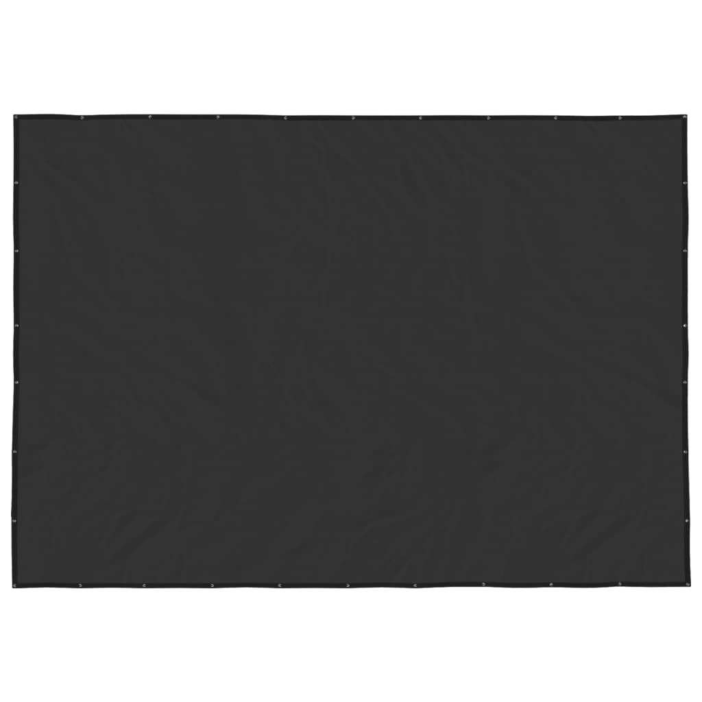 vidaXL Containernetz HDPE 3,5 x 5 m Schwarz