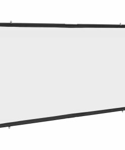 vidaXL Beamer Leinwand Wandhängend 90 Zoll 16:9