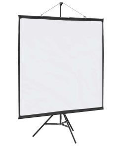 vidaXL Beamer Leinwand mit Stativ 72 Zoll 1:1