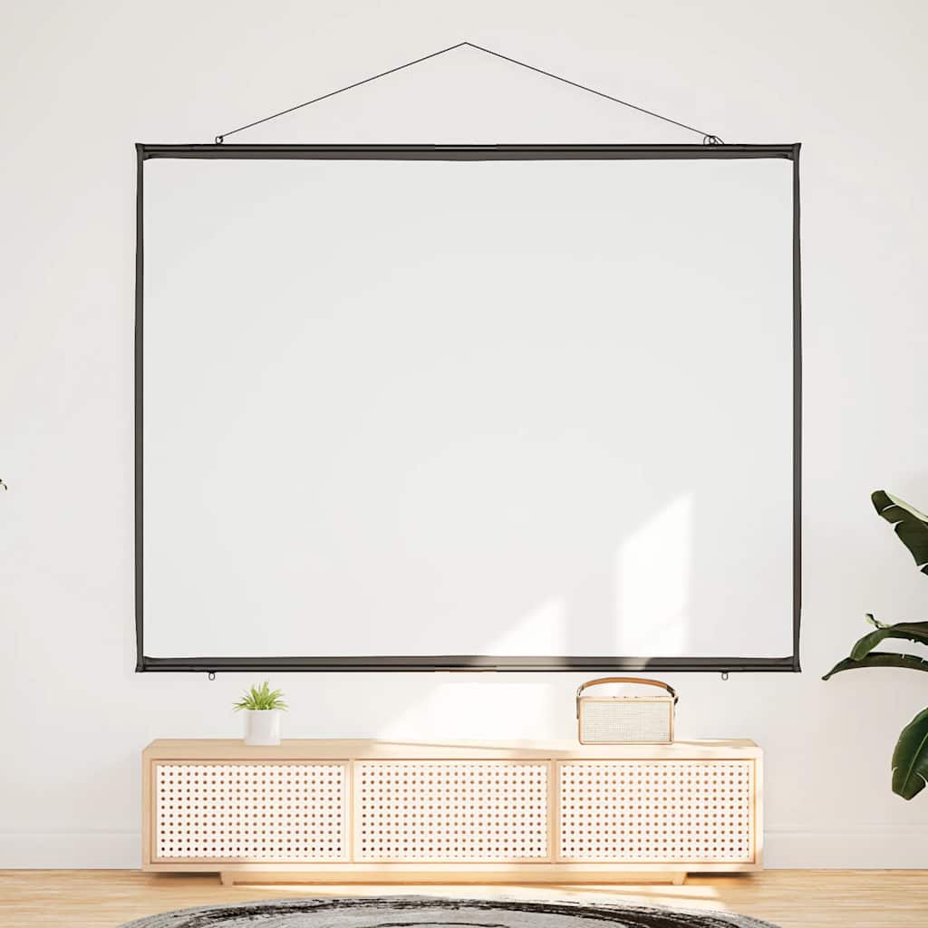 vidaXL Beamer Leinwand Wandhängend 84 Zoll 4:3