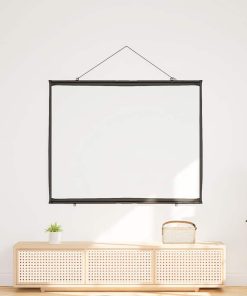 vidaXL Beamer Leinwand Wandhängend 60 Zoll 4:3