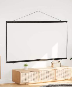vidaXL Beamer Leinwand Wandhängend 84 Zoll 16:9