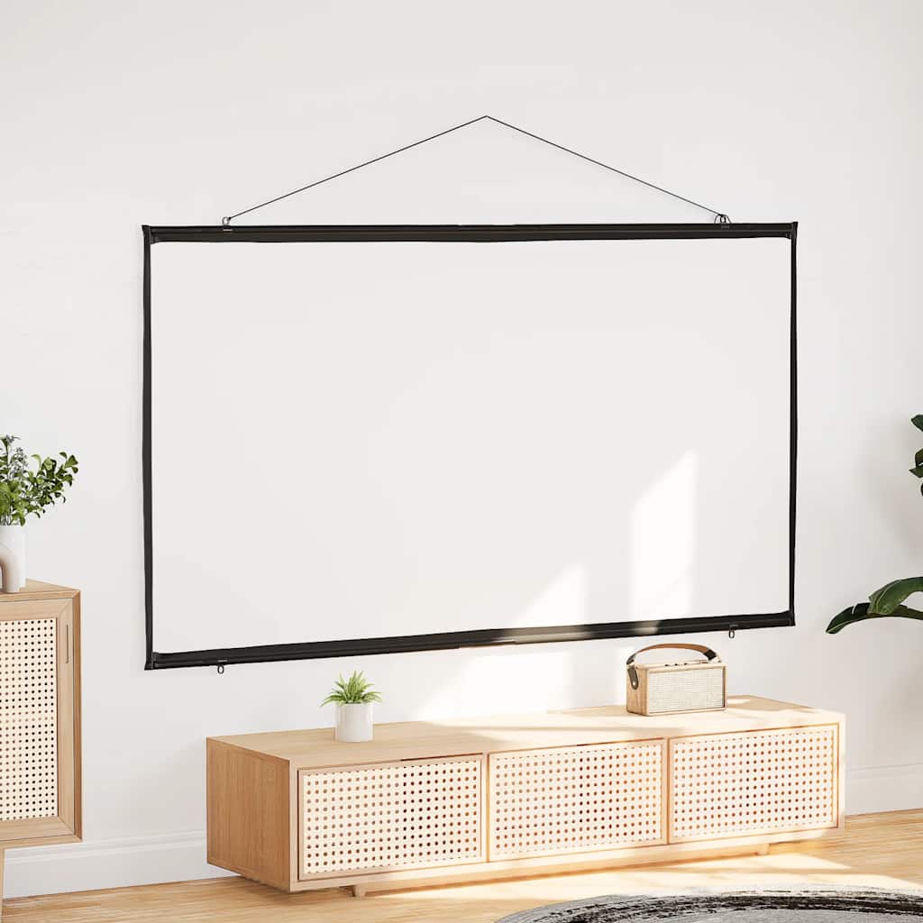 vidaXL Beamer Leinwand Wandhängend 84 Zoll 16:9