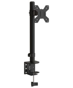 vidaXL Monitorhalterung Schwarz Stahl VESA 75/100 mm