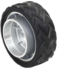 vidaXL Ersatzrad für Anhänger-Stützrad Ø19,5x10 cm Aluminium und Gummi