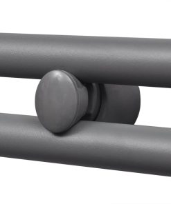Handtuchheizkörper Warmwasser Gerade Grau 500x764 mm