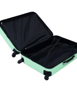 vidaXL Hartschalen-Trolley Minzgrün ABS