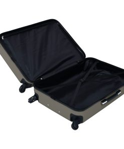 vidaXL Hartschalen-Trolley Anthrazit ABS