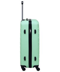 vidaXL Hartschalen-Trolley Minzgrün ABS
