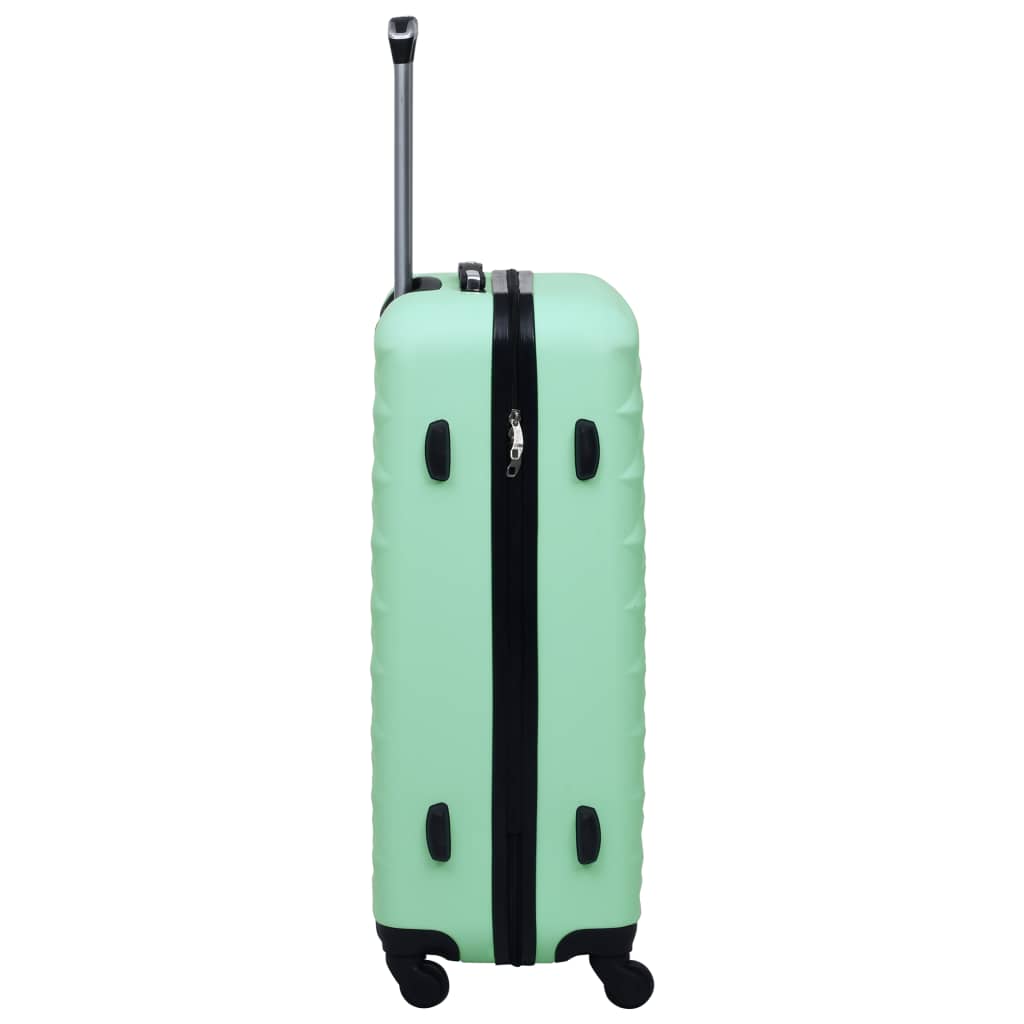 vidaXL Hartschalen-Trolley Minzgrün ABS