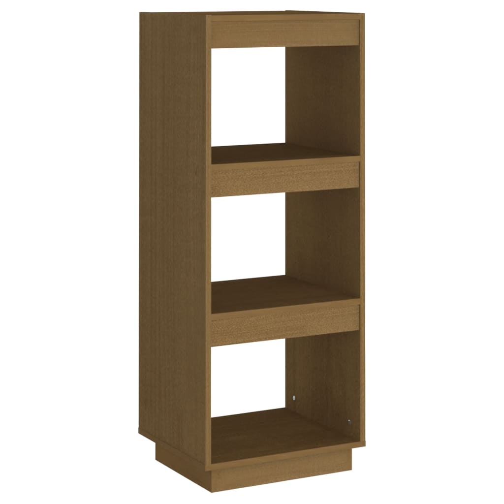 vidaXL Bücherregal/Raumteiler Honigbraun 40x35x103 Massivholz Kiefer