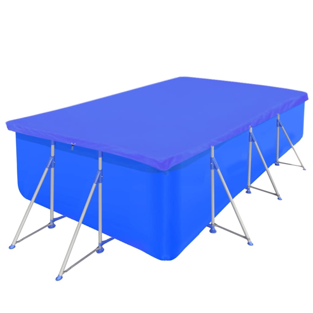vidaXL Poolabdeckung PE Rechteckig 90 g/qm 400x207 cm