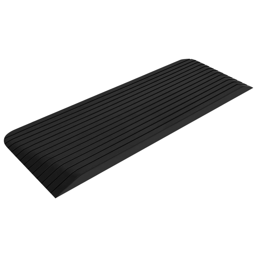 vidaXL Schwellenrampen 2 Stk. 110x41x5 cm Gummi