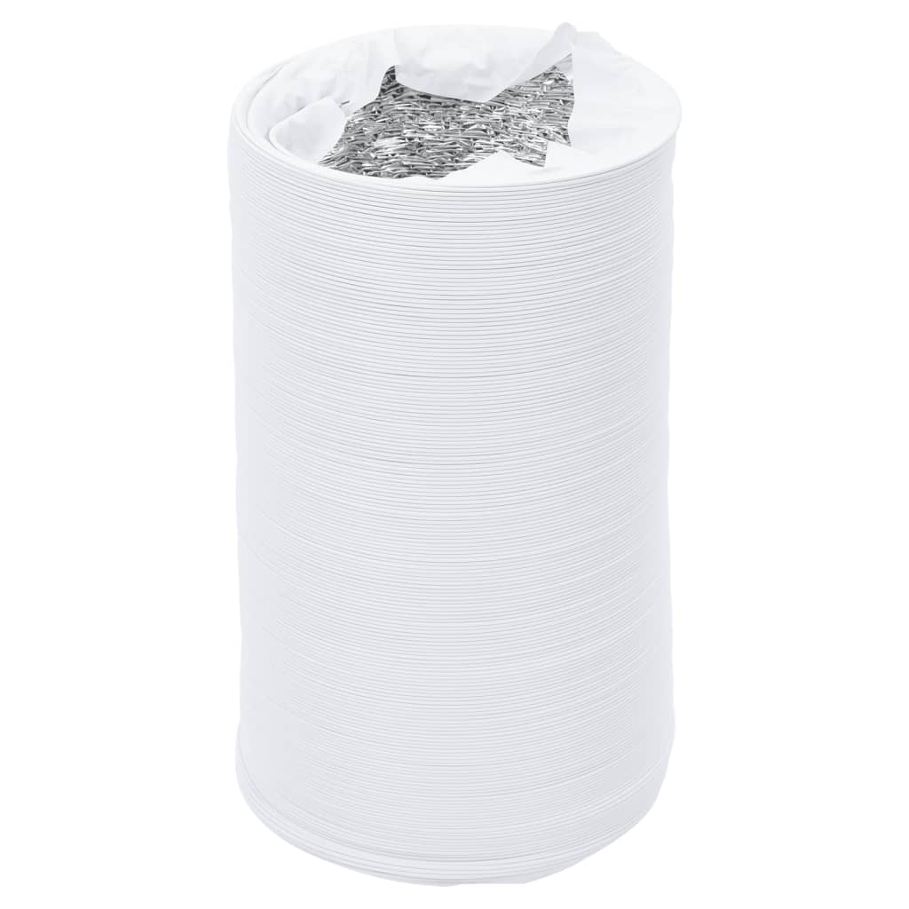 vidaXL Lüftungsschlauch Aluminium und PVC 6 m Ø12,5 cm