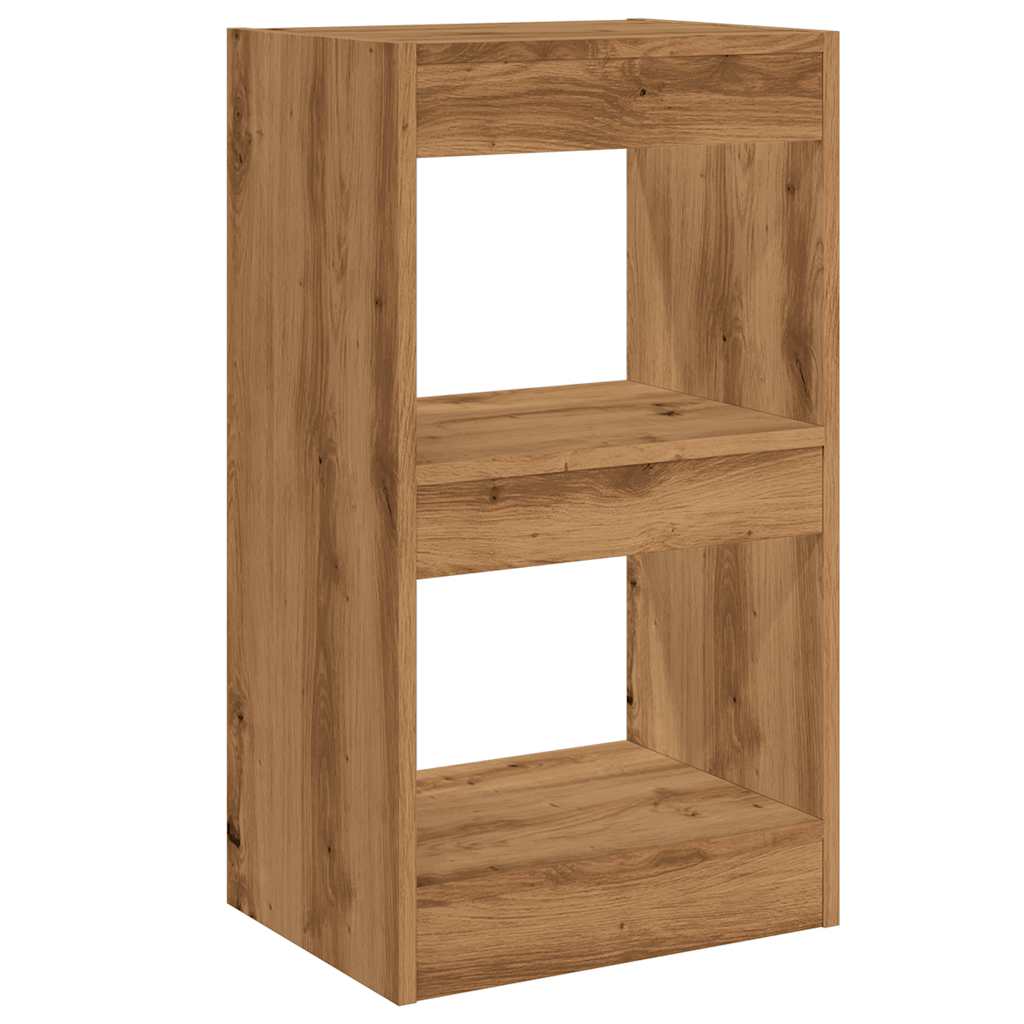vidaXL Bücherregal/Raumteiler Artisan-Eiche 40x30x72 cm