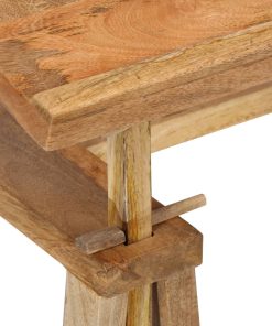 vidaXL Zeichentisch Mangoholz Massiv 116 x 50 x 76 cm