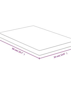 vidaXL Schneidebrett 35x50x4 cm Bambus