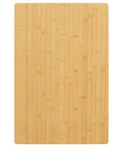vidaXL Schneidebrett 60x40x4 cm Bambus