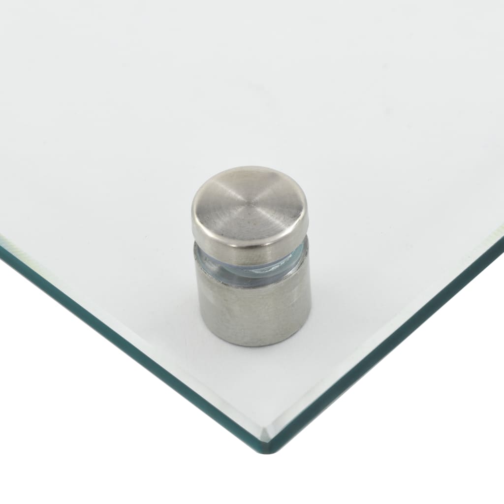 vidaXL Küchenrückwand Transparent 100×40 cm Hartglas