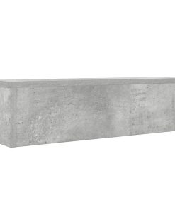 vidaXL Küchenregale Stapelbar 2 Stk. Betongrau 60x15x16 cm