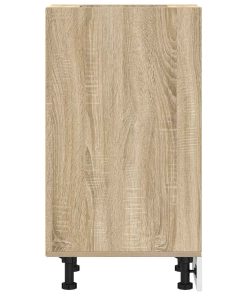 vidaXL Unterschrank Riga Sonoma-Eiche 40x44,5x81,5 cm Holzwerkstoff