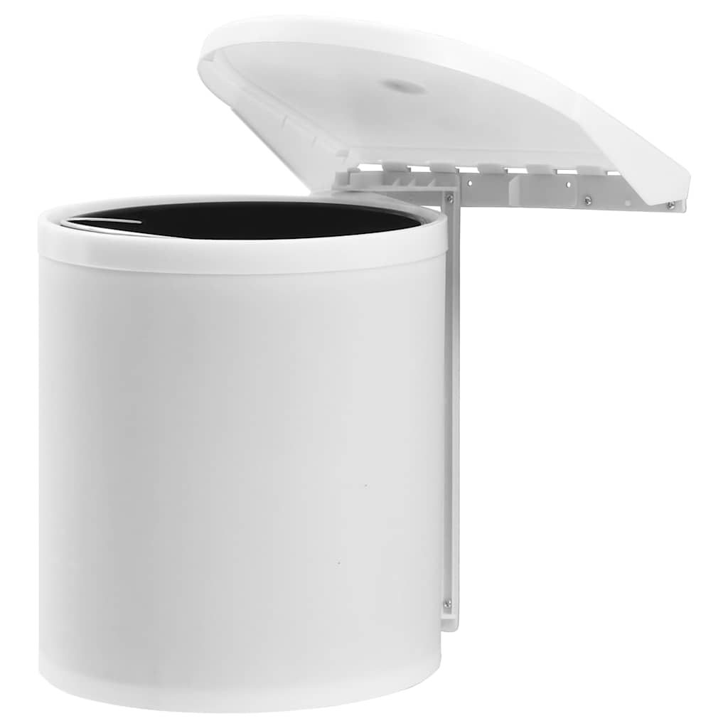 vidaXL Küchen-Einbau-Mülleimer Kunststoff 12 L