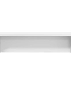 vidaXL Küchenregale Stapelbar 2 Stk. Weiß 60x15x16 cm