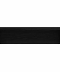 vidaXL Küchenregale Stapelbar 2 Stk. Schwarz 60x15x16 cm
