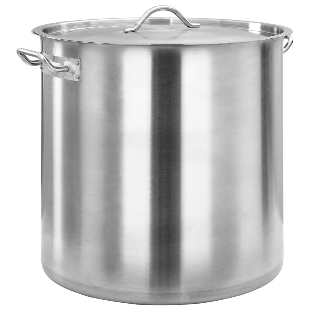 vidaXL Suppentopf 50 L 40×40 cm Edelstahl